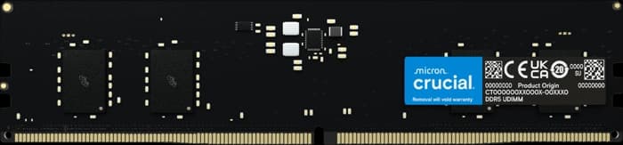 CRUCIAL CT8G48C40U5 - 8GB 4800MHZ CL40 VALUE DDR5 PC RAM