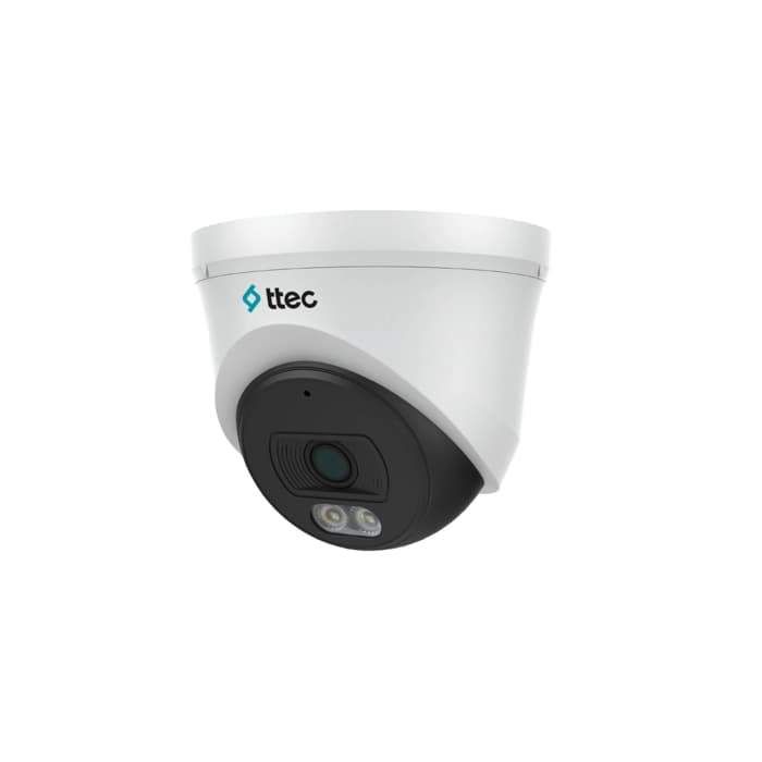 TTEC IPDP-2315M-M/COLOR 2MP 2.8MM 30MT DAHİLİ SESLİ / COLOR H265+ IP67 SMART LED IP DOME KAMERA