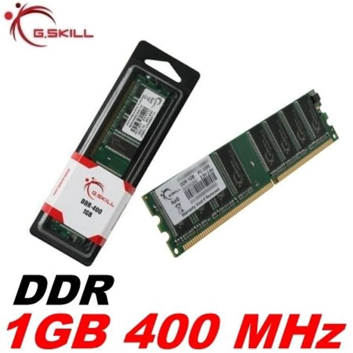 Gskill F1-3200PHU1-1GBNT Value 1GB DDR-400Mhz DIMM