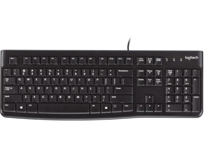 Logitech K120 Kablolu Klavye 920-002505