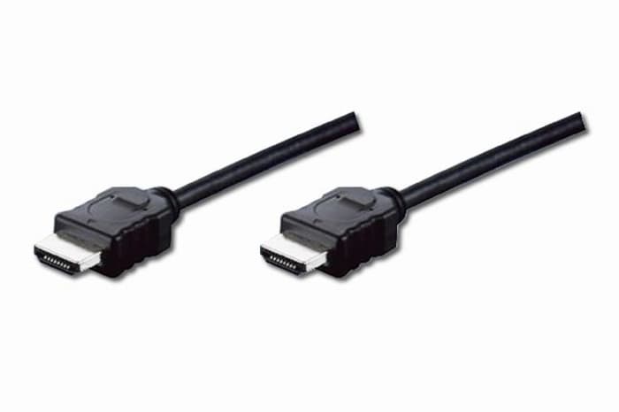 AK-330114-030-S Hdmi High Speed with Ethernet Bağlantı Kablosu (Hdmi 1.4), 1080p, Hdmi Tip A Erkek - Hdmi Tip A Erkek, 3 metre, AWG32, gold flash kaplama, siyah renk