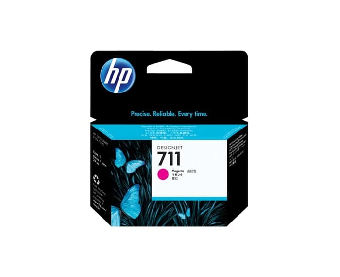 HP 711 Magenta Kırmızı 29ML Plotter Kartuşu CZ131A