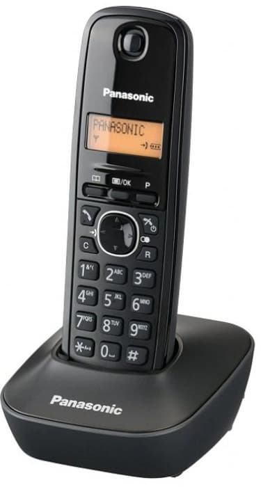 Panasonic Kx-TG1611 Dect Telefon Siyah