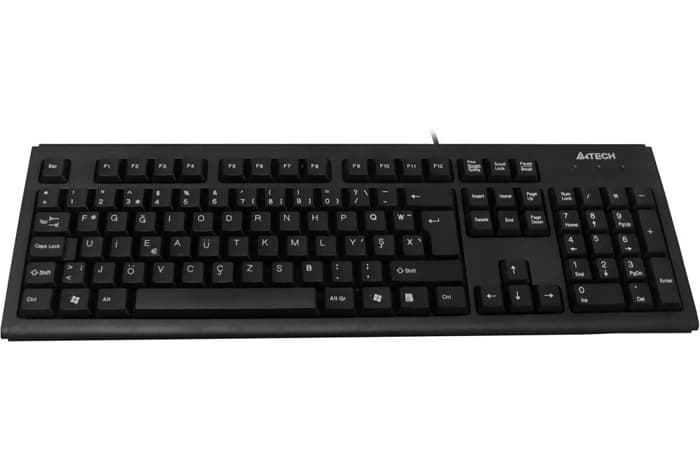 A4-Tech Km-720 F Klavye Siyah Usb Multimedya