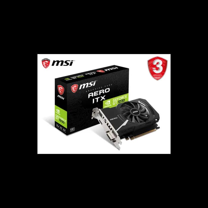 Msi Geforce Gt 1030 Aero Itx 2Gd4 Oc - 2Gb Ekran Kartı