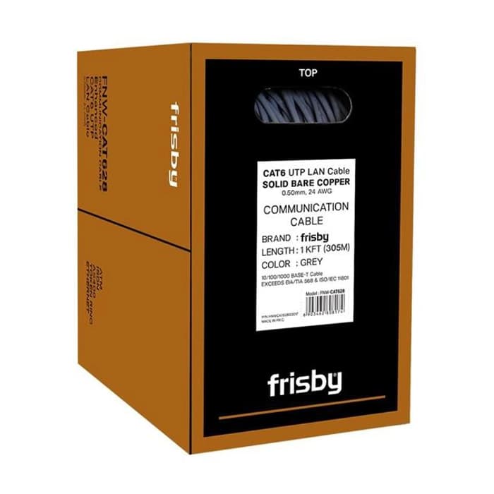 Frisby Fnw-Cat628 Cat6 %100 Bakır Kablo (305M)