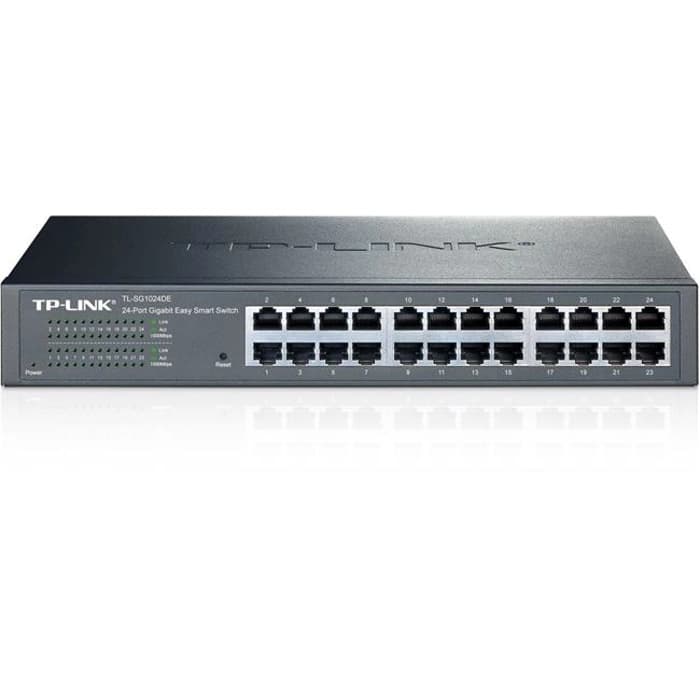 Tp-Link TL-SG1024DE 24 Port 10-100-1000 Mbps Switch Çelik Kasa Easy Smart Rack Mount