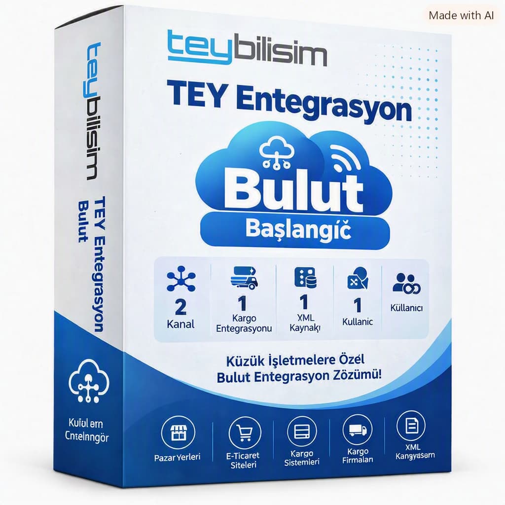TEY Entegrasyon Bulut - ERP Başlangıç
