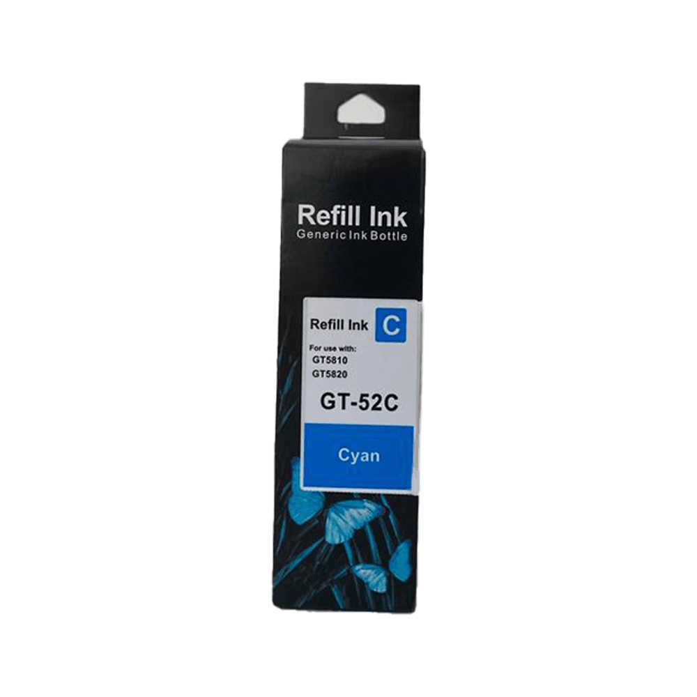 HP Uyumlu GT 52 Mürekkep Cyan (70ML)