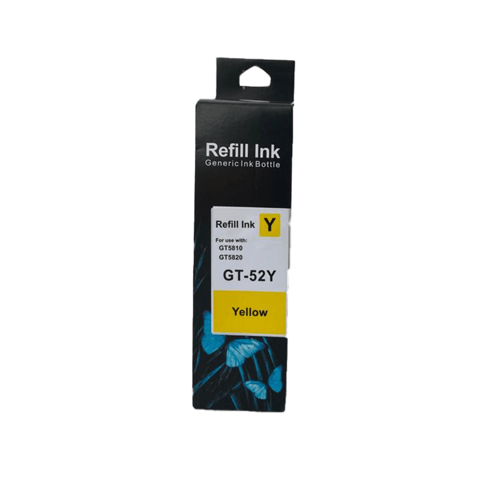 HP Uyumlu GT 52 Mürekkep Yellow (70ML)