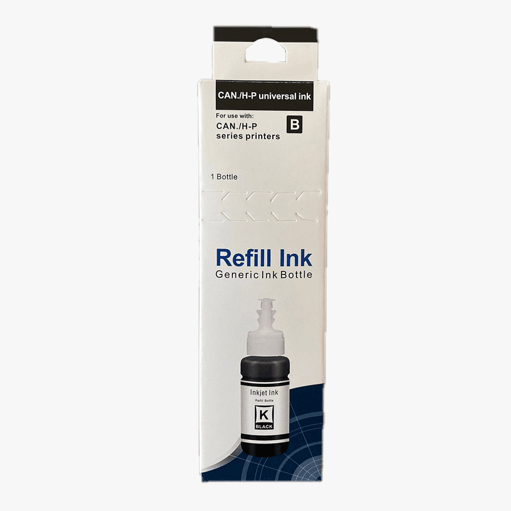 HP Uyumlu Üniversal Black Mürekkep 70ML
