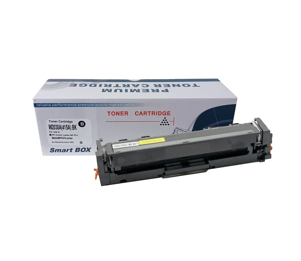 SmartBOX HP Uyumlu 415A-W2030-M454-M479-CRG055-LBP-662-MF-741 Çipsiz Siyah Muadil Toner 2400 Sayfa
