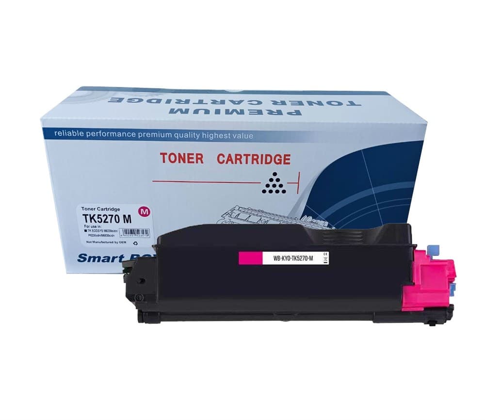 SmartBOX Kyocera Uyumlu TK-5270-M6230 Kırmızı Muadil Toner 6000 Sayfa