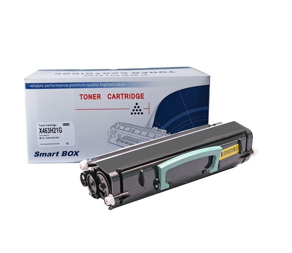 SmartBOX Lexmark Uyumlu X463-X464-X466-X463H21G Siyah Muadil Toner 9000 Sayfa