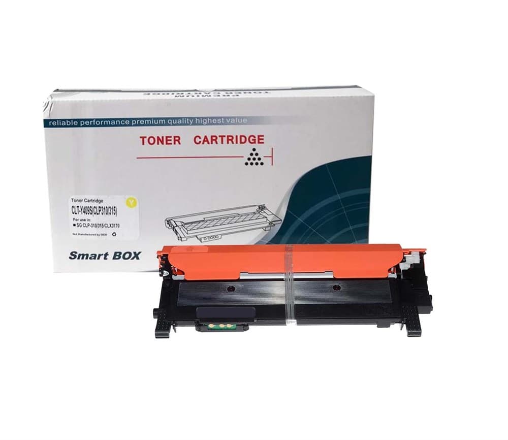 SmartBOX Samsung Uyumlu CLP-310-CLT-Y409S-SU485A Sarı Muadil Toner 1000 sayfa