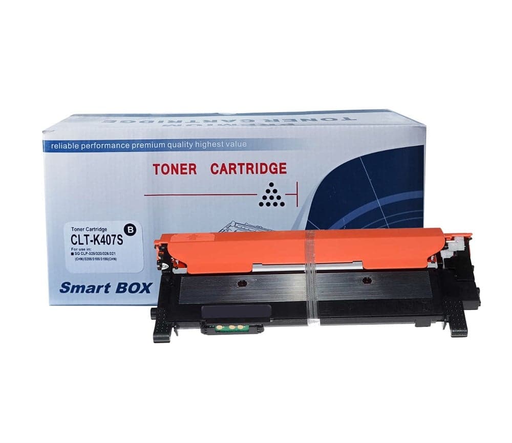 SmartBOX Samsung Uyumlu CLT-K407S-CLP320-325-SU134A Siyah Muadil Toner 1500 Sayfa