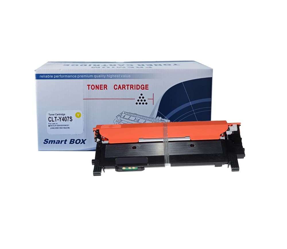 SmartBOX Samsung Uyumlu CLT-Y407S-CLP320-325-SU478A Sarı Muadil Toner 1000 Sayfa