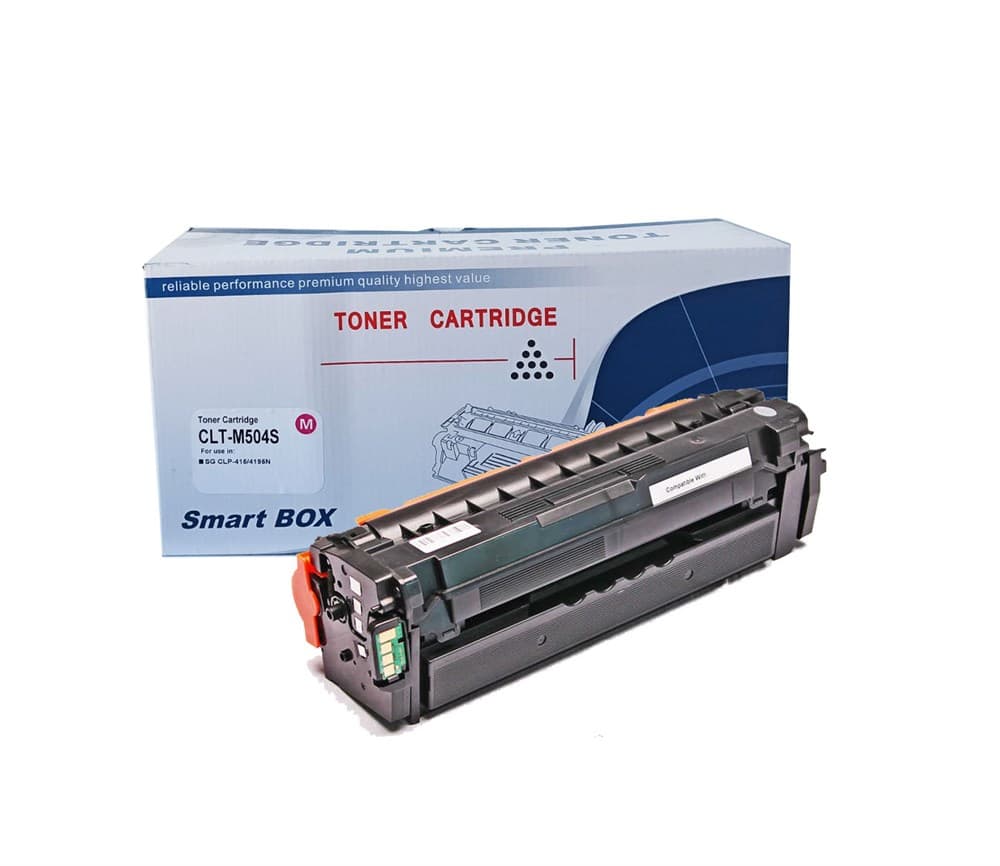 SmartBOX Samsung Uyumlu CLT-M504S-CLP-415 Kırmızı Muadil Toner 1800 Sayfa