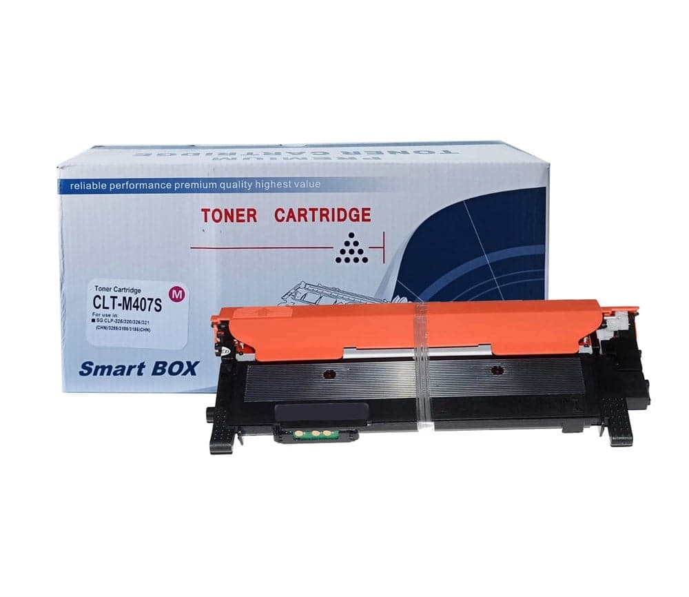 SmartBOX Samsung Uyumlu CLT-M407S-CLP320-325-SU268A Kırmızı Muadil Toner 1000 Sayfa