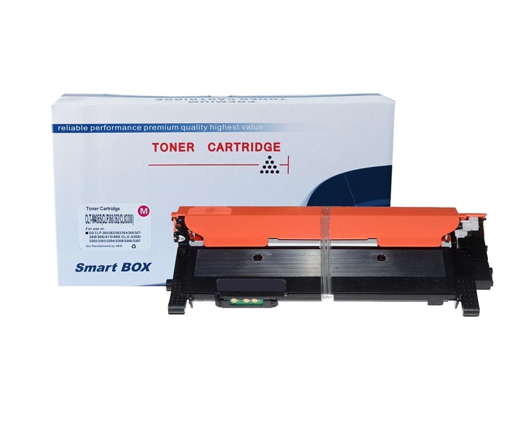 SmartBOX Samsung Uyumlu CLP-360-CLT-M406S-SU256A Kırmızı Muadil Toner 1000 Sayfa