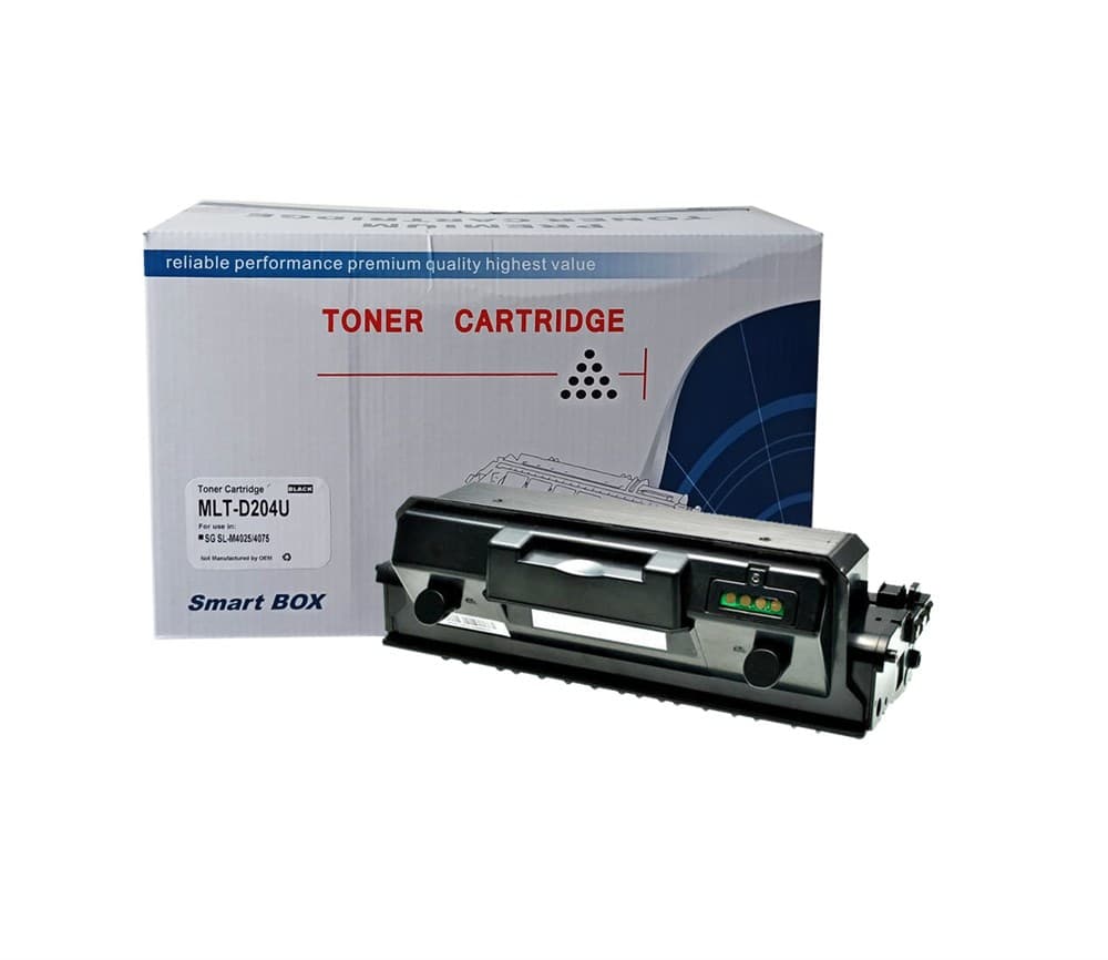 SmartBOX Samsung Uyumlu MLT-D204U-M4075-M4025-M3825-SU946A Siyah Muadil Toner 15000 Sayfa