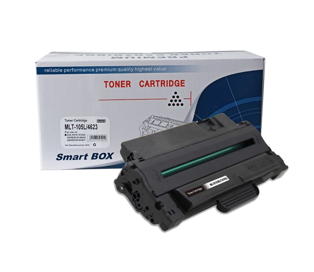 SmartBOX Samsung Uyumlu MLT-D105L-SCX-4623-ML1910 Siyah Muadil Toner 2500 Sayfa