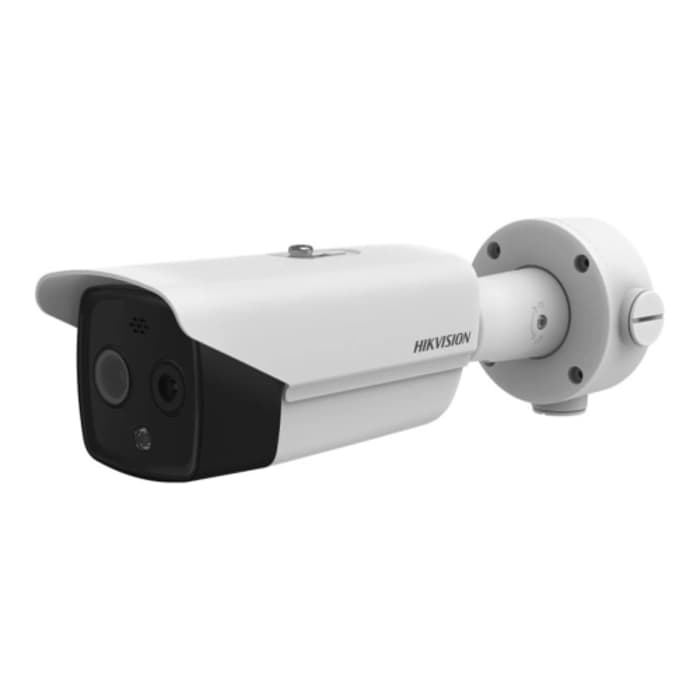 Hikvision DS-2TD2617-6/QA 4Mpix, 8mm Lens, H265+, 40Mt Gece Görüşü, PoE, Yangın Algılama, Sesli Alarm, Termal IP Kamera