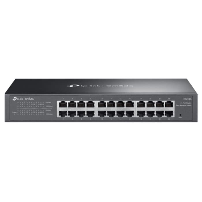 TP-LINK OMADA ES224G 24 PORT GIGABIT EASY YÖNETİLEBİLİR METAL KASA SWITCH