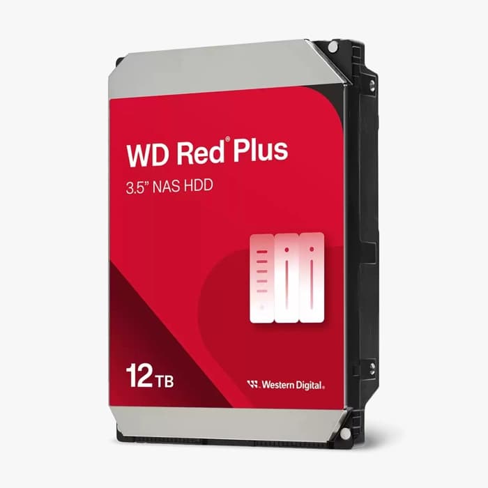 WD RED PLUS 12 TB WD120EFGX 7200RPM 512MB SATA-3 NAS Disk