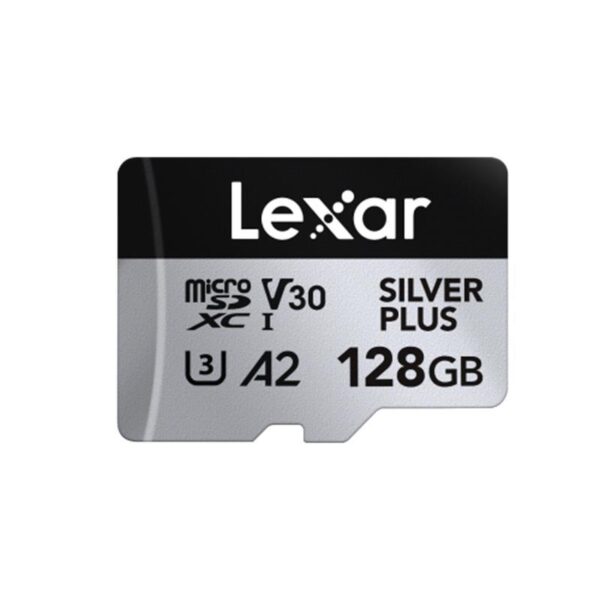 128Gb Lexar Lmssıpl128G-Bnang Hıgh-Performance Sılver Plus Mıcrosdxc Uhs-I Up To 205Mb/S Read 150Mb/S Wrıte C10 A2 V30