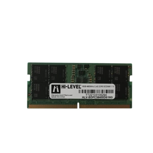 16 Gb Ddr5 4800Mhz Hı-Level Cl40 Sodımm (Hlv-Sopc38400D5/16G)