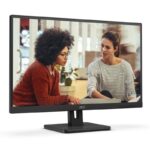 27 Aoc 27E3Um/Bk 4Ms 75Mhz 1Xvga 1Xhdmı 1Xdp Fhd 1920X1080 Usb3.2 Hoparlör Çerçevesiz Düşük Mavı Işık Vesa Siyah - Görsel 2