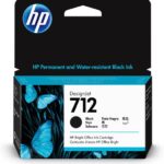 3Ed70A - Hp 3Ed70A 712 38-Ml Black Designjet Ink