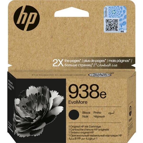 4S6Y2PE - HP 4S6Y2PE EvoMore Siyah M.Toner (938e)