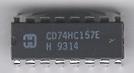 74HC157 QUAD 2 INPUT MULTIPLEXER
