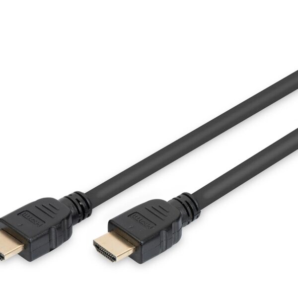 Ak-330124-030-S Hdmi Ultra High Speed With Ethernet Bağlantı Kablosu (Hdmi 2.1), 4320P, 8K Ultra Hd, Hdmi Tip A Erkek - Hdmi Tip A Erkek, 3 Metre, Altın Kaplama, Siyah Renk