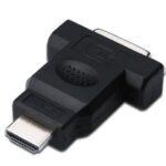 AK-330505-000-S Hdmi <-> Dvi-I Adaptörü, Hdmi Tip A (19) erkek - Dvi-I (24 + 5) dişi, Hdmi 1.3, siyah renk