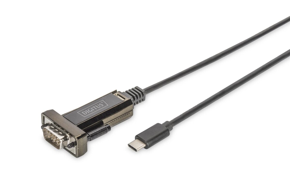 Assmann DA-70166 Usb 2.0 Tip C Rs232 (Seri) Çevirici Kablosu, 1 Metre - Görsel 1