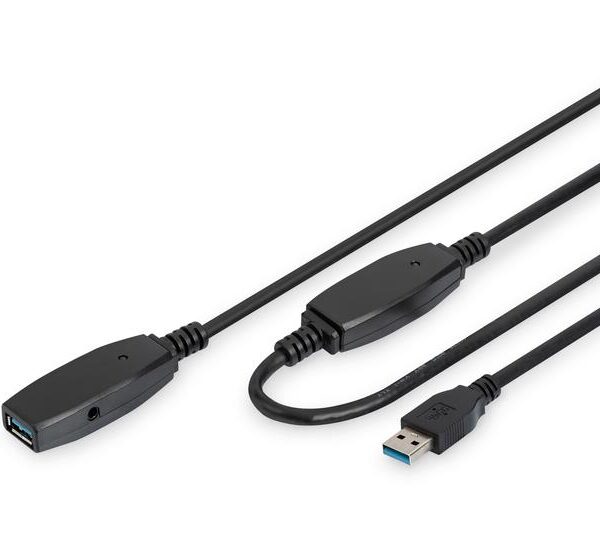 Assmann DA-73107 Usb 3.0 Repeater / Uzatma Kablosu, 20 Metre