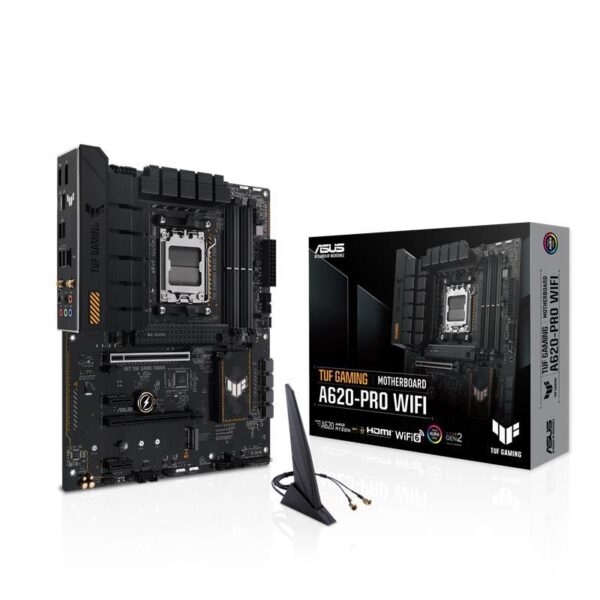 Asus Tuf Gamıng A620-Pro Wi-Fi Amd Am5 Ddr5 Micro Atx Anakart