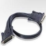 ATEN-2L-1705 ATEN KVM (Keyboard/Video Monitor/Mouse) Switch’ler İçin Kaskad Bağlantı Kablosu, 5 metre, D-SUB 25 erkek <-> D-SUB 25 dişi