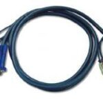 ATEN-2L-5303U USB KVM (Keyboard/Video Monitor/Mouse) Switch İçin Kablo, 3 metre, 1 x SPHD-15 Erkek, 2 x Audio Plug <-> 1 x Monitör 15 pin HDB erkek, 1 x Klavye / Mouse USB A erkek, 2 x Audio yuvası