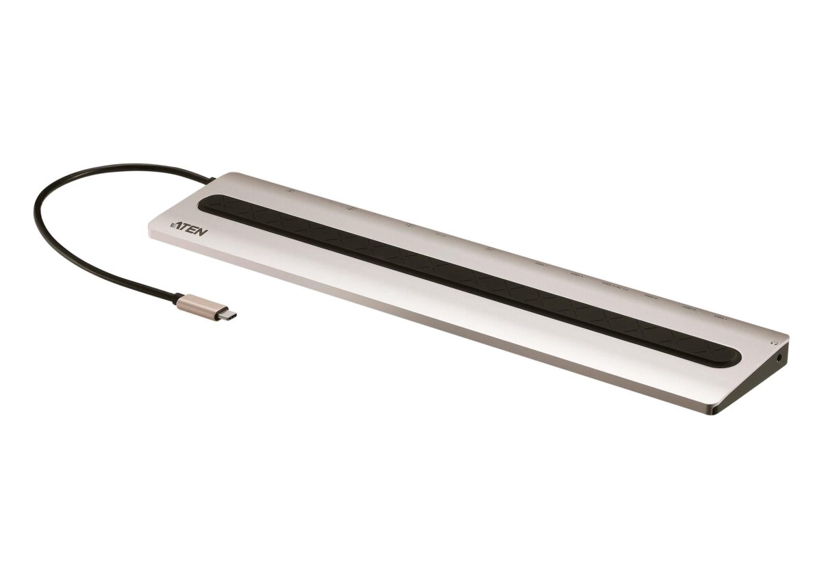 ATEN-UH3237 USB-C Multiport Dock with Power Pass-Through - Görsel 1