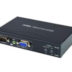 ATEN-VE200R Ses / VGA Görüntü Sinyalı Uzatma Cihazı, Uzak Ünite, Hoparlör bağlantı desteği, 150 metre