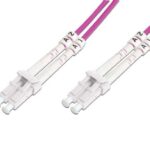BC-FO-5LCLC-03/4 Beek LC-LC Fiber Optik Patch Kablo, 3 metre, Multimode, 3.0mm Duplex, 50/125, OM 4, LSZH