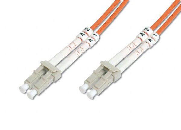 BC-FO-5LCLC-10 Beek LC-LC Fiber Optik Patch Kablo, 10 metre, Multimode, 3.0mm Duplex, 50/125, OM 2, LSZH