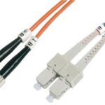 BC-FO-5STSC-02 Beek ST-SC Fiber Optik Patch Kablo, 2 metre, Multimode, 3.0mm Duplex, 50/125, OM 2, LSZH
