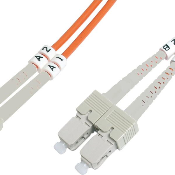 BC-FO-6LCSC-07 Beek LC-SC Fiber Optik Patch Kablo, 7 metre, Multimode, 3.0mm Duplex, 62.5/125, OM 1, LSZH