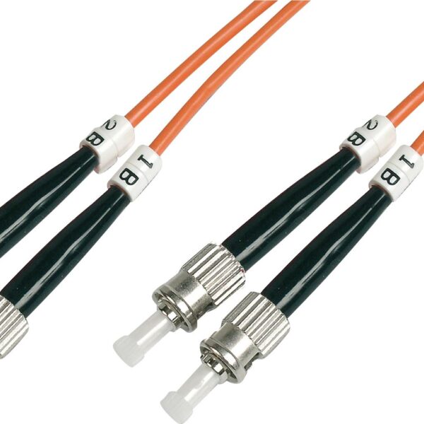 Bc-Fo-6Stst-10 Beek St-St Fiber Optik Patch Kablo, Multimode Om 1 62.5/125 Duplex, 3.0Mm, Lszh, 10 Metre