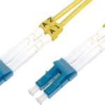 BC-FO-9LCLC-100 Beek LC-LC Fiber Optik Patch Kablo, 100 metre, Singlemode, 3.0mm Duplex, 9/125, OS 2, LSZH